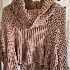 Cozy oversized sweater from local boutique